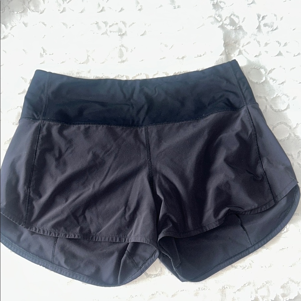 lululemon athletica Black Athletic Shorts